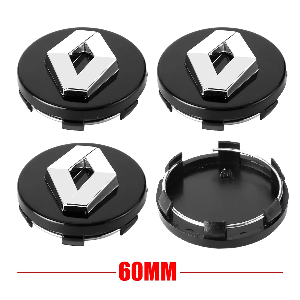 

56/60 мм автомобильный Стайлинг, авто эмблема, ступица колеса, центральная крышка, значок, наклейка для Renault Koleos Kadjar Captur Megane Talisman Clio