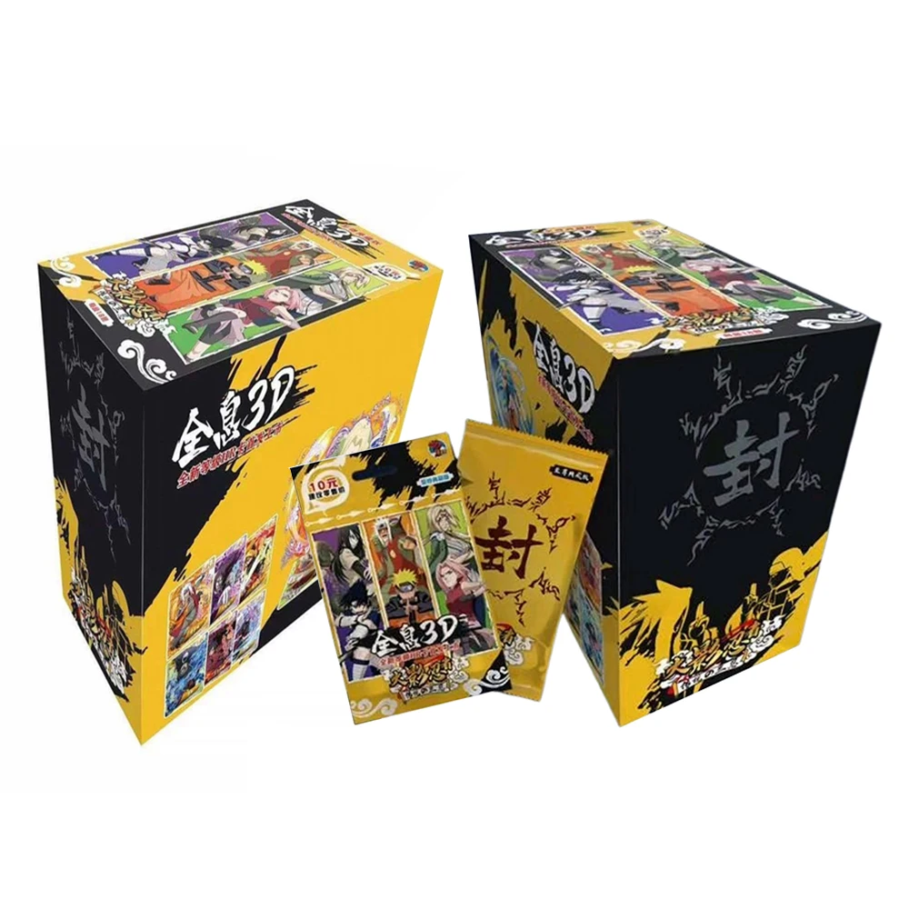 Original NARUTO Holographic 3D SP Card Collector's Edition Flash SSR Cards Board Game Toys Children Gifts board game flash table cards plants zombie shining cards vs collections children toys ar card educational kids gifts