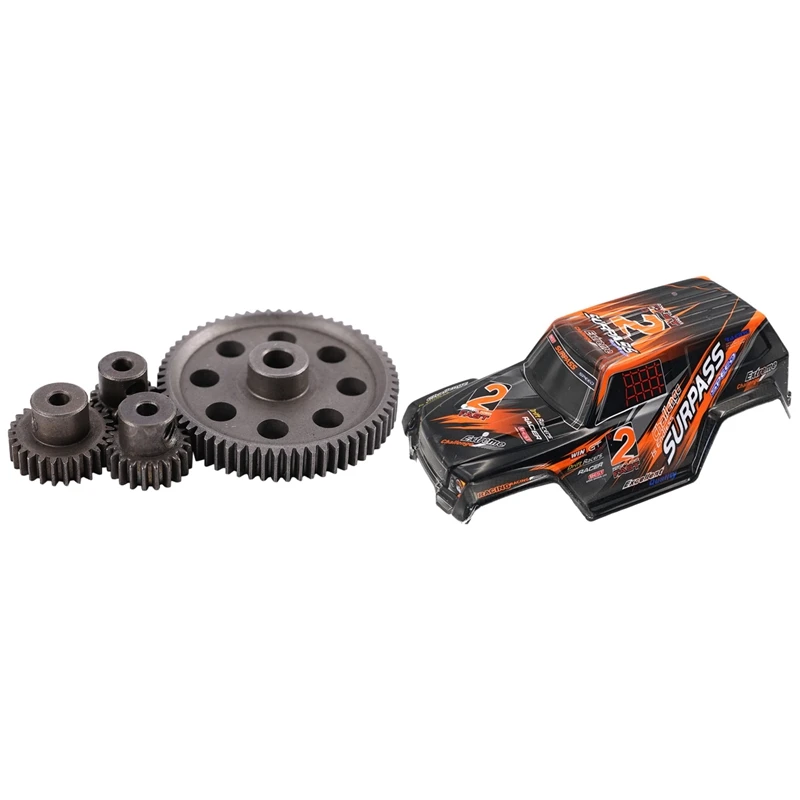 

-Дифференциал дифференциал в размере 64T, 17T, 21T, 26T, деталь для автомобиля с редуктором, радиоуправляемой моторизованной системой с корпусом д...