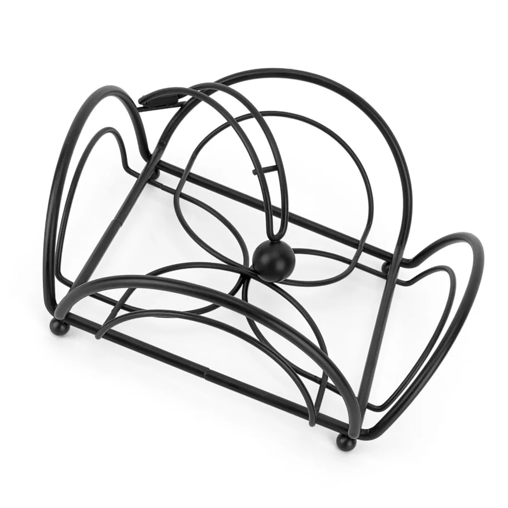 

Полый держатель для салфеток, прочный контейнер для бумажных полотенец, сушильный квадратный диспенсер для салфеток, украшение для рестора...