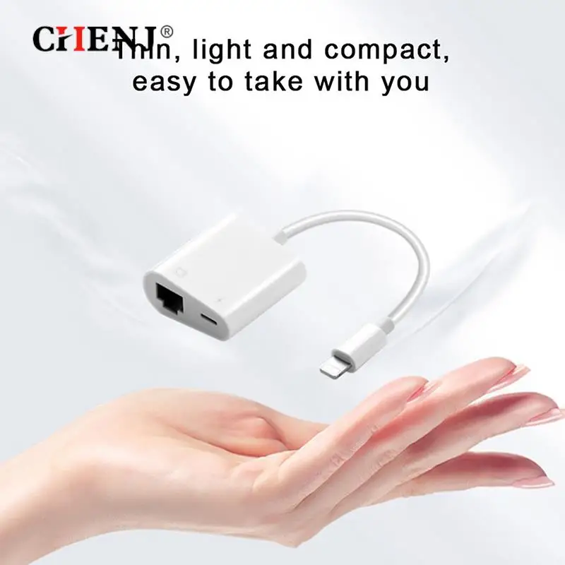 

1pc Network Card Type-C To RJ45 Port PD Charging Mobile Phone Ethernet Converter Adapter Stable Connection For Phone Accessories