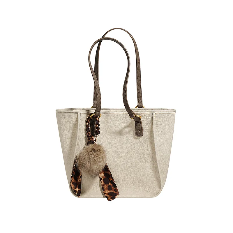 Togo Leather Tote Bag for Women 2022 Luxury Designer Handbag Soft Large Capacity Shoulder Bags Fashionable Ladies Handbags