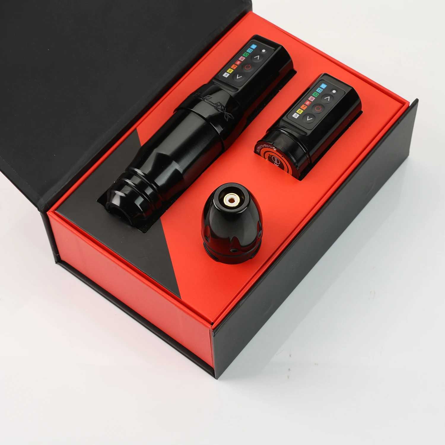 Беспроводная тату-машина Flux 2022 года с швейцарским двигателем, мощным и бесшумным, быстрая зарядка аккумулятора на 2400 мАч для лайнера и шейдера.