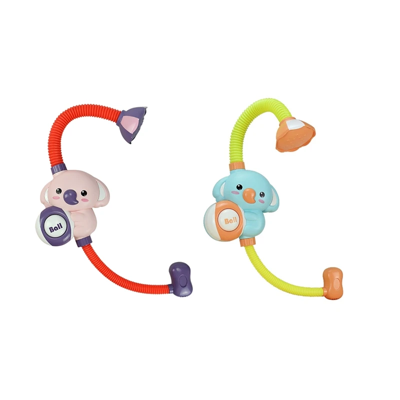 

Baby Bath Toys For Toddler Elephant Shower Sprayer Bath Toys Baby Shower Sprinkler Gifts For Ages 3 4 5 Year Olds