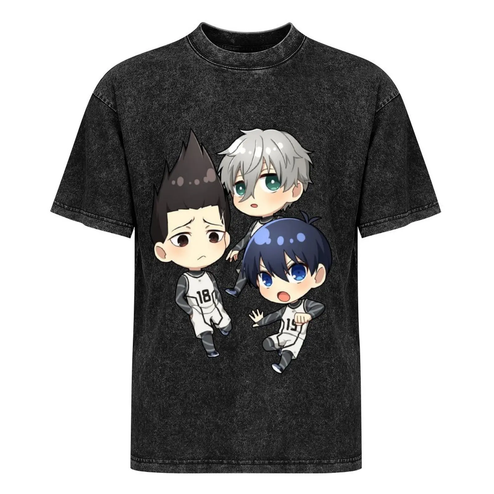 Футболка Seishiro Nagi with Bachira Meguru Isagi Yoishi футболка большого размера черная мужская