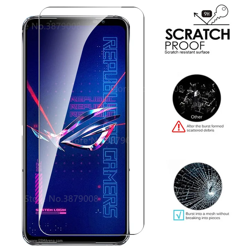 Защитный стеклянный чехол 6 в 1 защитная пленка для телефона ROG Phone6 Phone6pro 5G