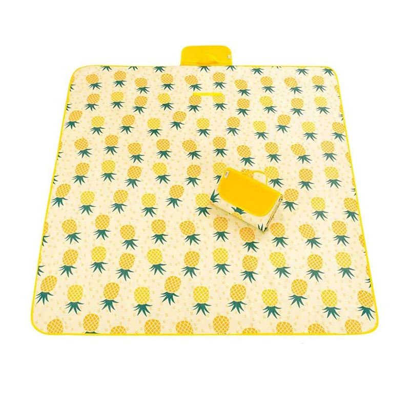 

Large Outdoor Beach Blanket Dual Layers Foldable and Lightweight Handy Mat Tote for Camping Picnic Blankets