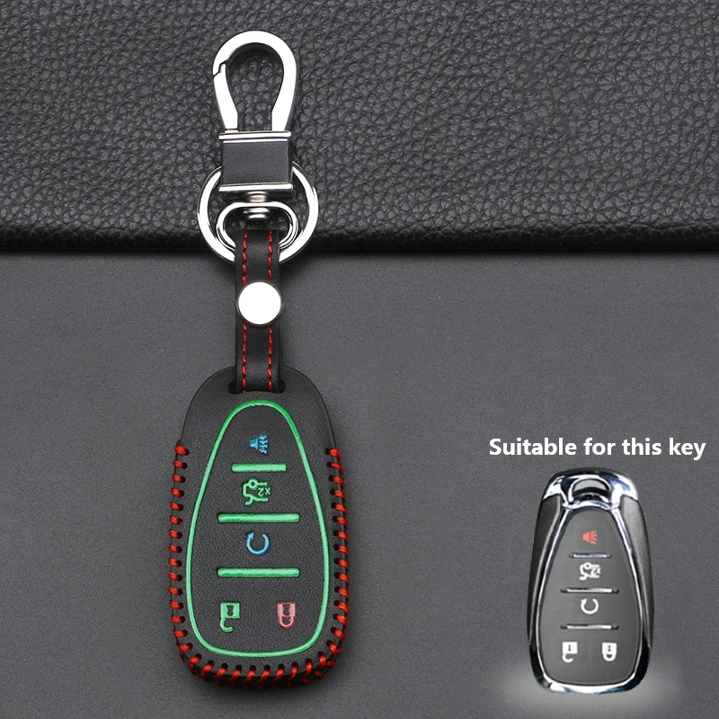 Светящаяся Крышка для ключа 2017 Chevrolet Equinox Malibu 5 кнопок 2018 Silverado высокого качества