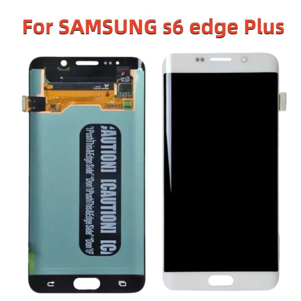 

Оригинальный ЖК-дисплей 5,7 дюйма AMOLED для SAMSUNG Galaxy s6 edge Plus G928 G928F, сенсорный экран с дигитайзером и красным ожогом