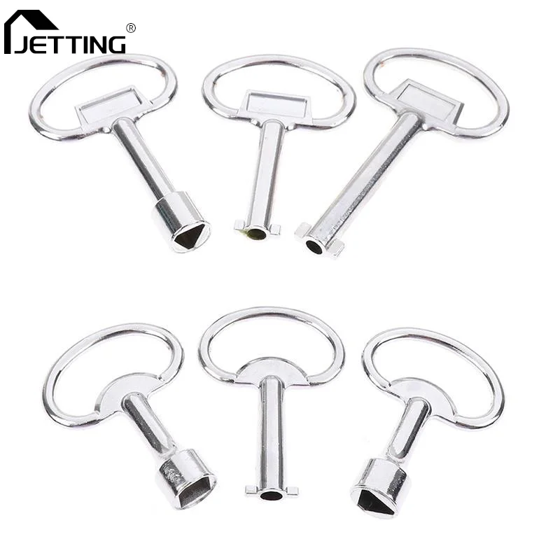 

1Pc Universal Key Multifunction Wrench Metro Trains Key Lock Elevator Door Key Electric Cabinet Keys Professional Accessories