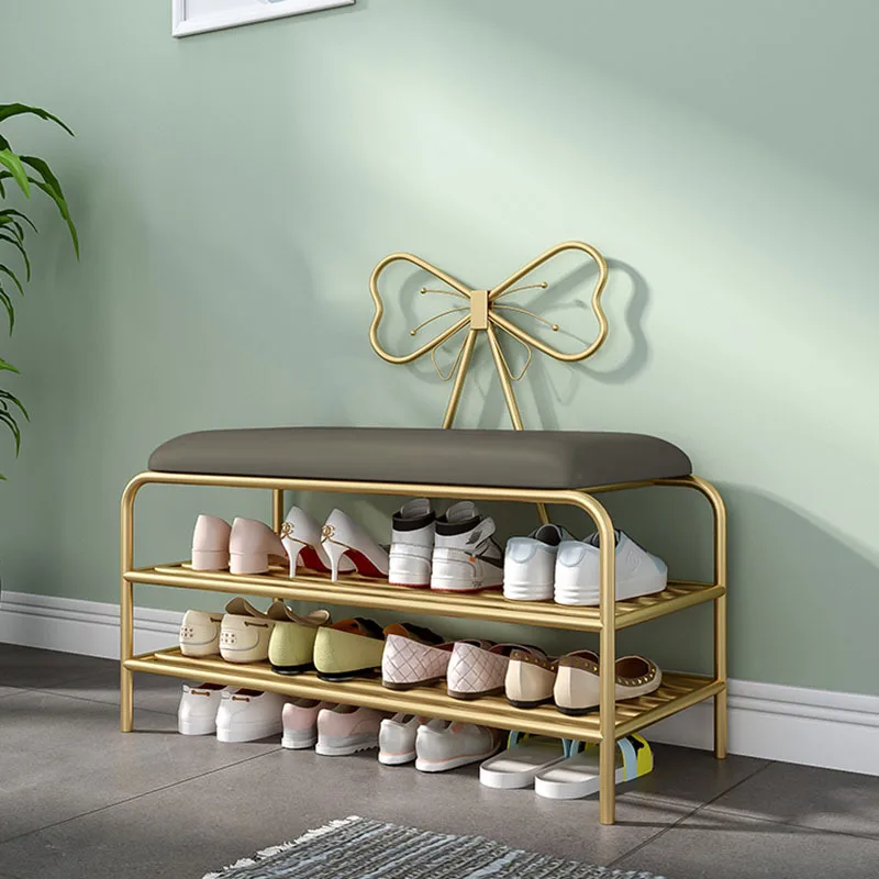 Органайзер для хранения обуви роскошная скамейка гостиной шоу Минималистичная