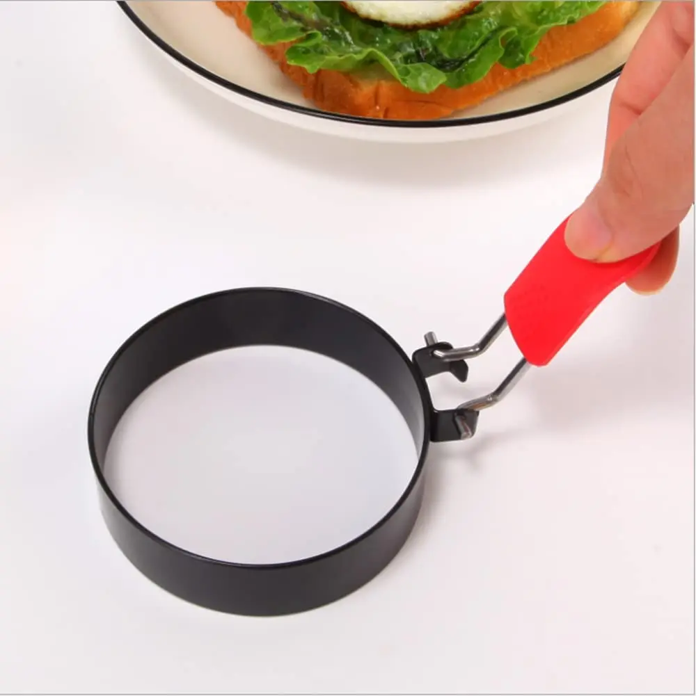 Кольца для жарки яиц 2 шт. антипригарные из нержавеющей стали |