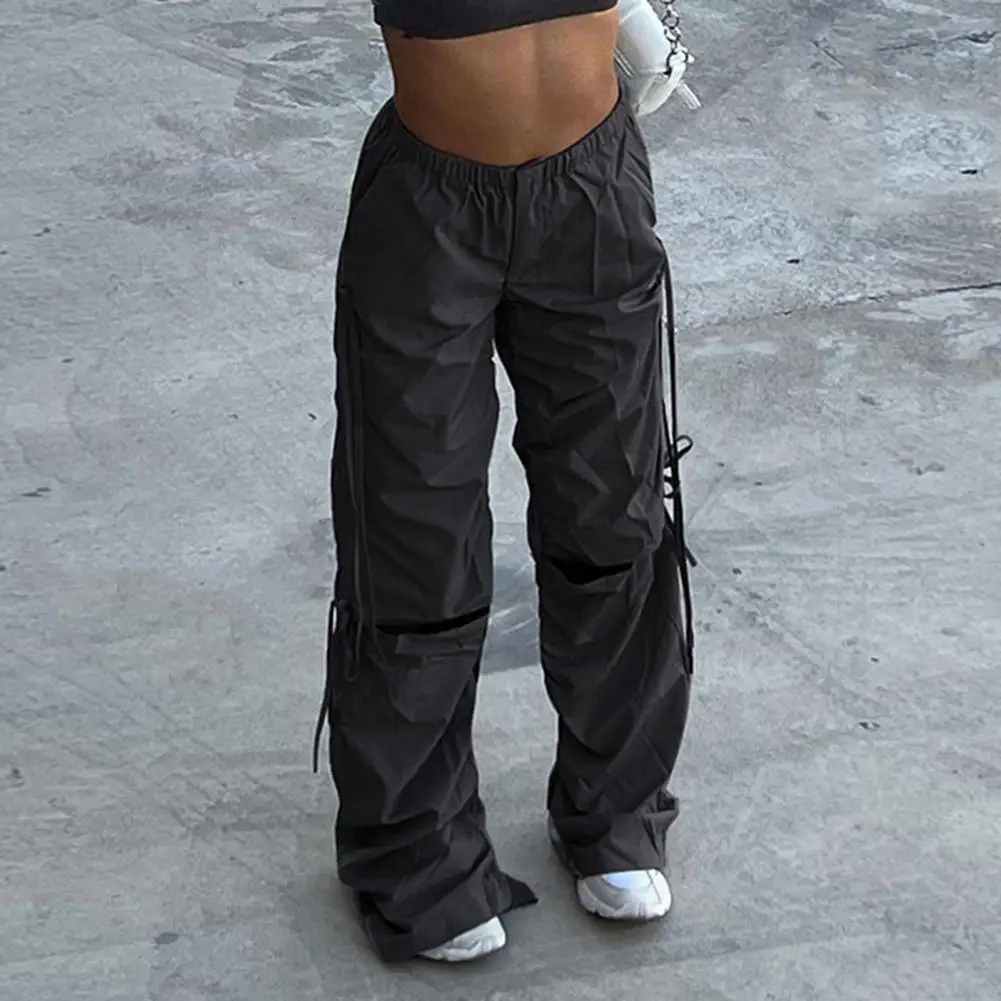 

Lady Sweatpants Popular Ankle Length Side Drawstring Female Clothing Women Trousers Women Trousers