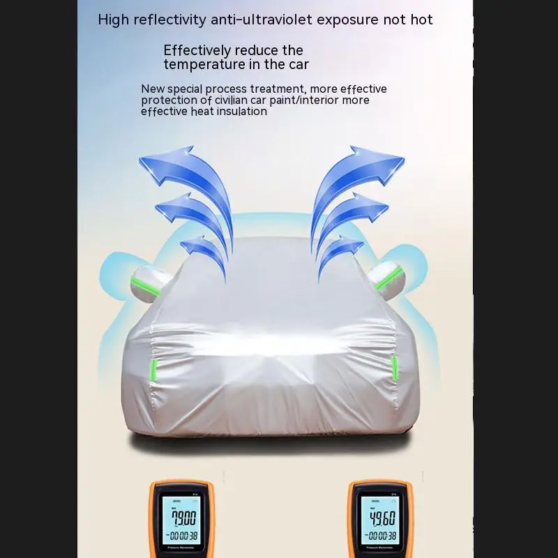 Уличная Солнцезащитная устойчивая к УФ-излучению охлаждающая Автомобильная