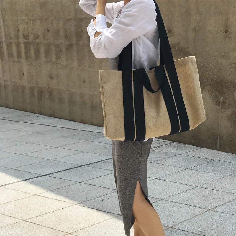 

Baby Diaper Bag Simplicity Waterproof Daily Travel Big Space Multifunction Oversize Storage Canvas Hot Sale Shoulder Handbag