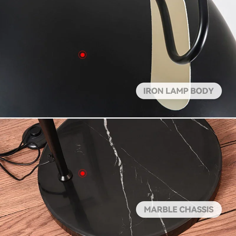 Торшер светодиодный в скандинавском стиле