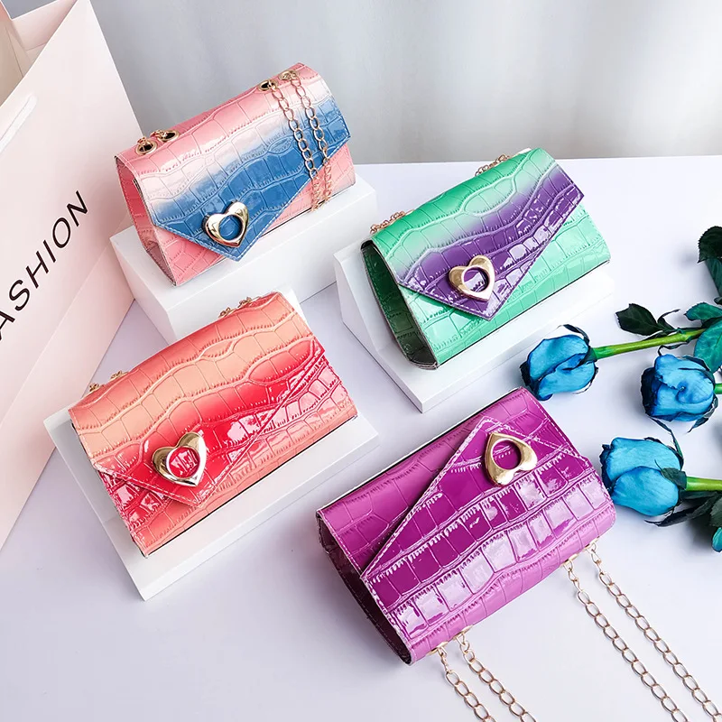 

Модные простые сумки через плечо из искусственной кожи, женские сумки-мессенджеры на одно плечо с градиентом, женские дорожные сумки через ...