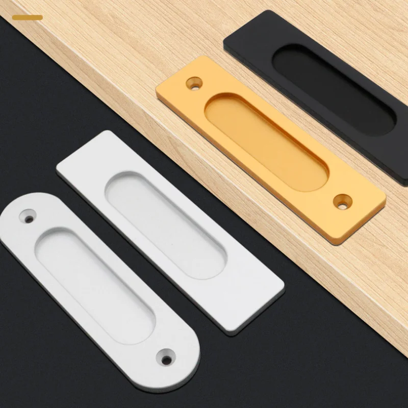 

Embedded Closet Door Handle Punch Free Concealed Sliding Cabinet Drawer Cabinet Door Concealed Handle