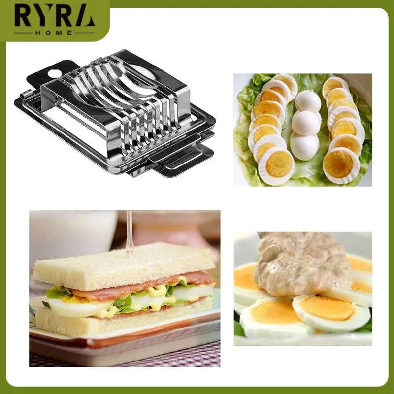 

Household Eggs Tools Multifunctional Fruit Slicer Portable Egg Product Divider Stainless Steel Kitchen Tools And Gadgets