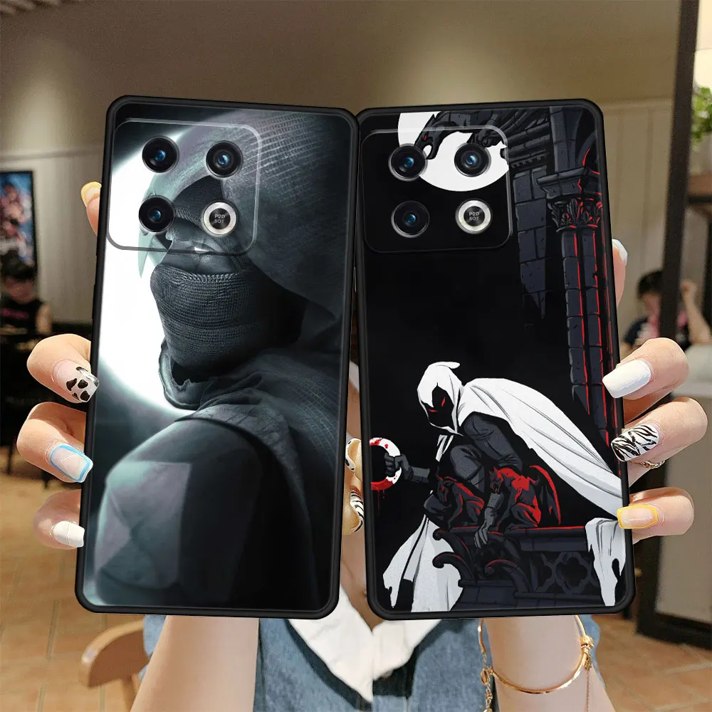 

Celular Marvel Moon Knight Luxury Phone Case Coque for Oneplus 8T 5G Nord 2 5G 7T 9R 9 9RT 8 Pro 10 Pro Nord CE 2 Silicone