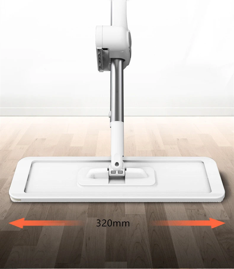 Швабра с плоской головкой вращающаяся на 360 градусов | Дом и сад