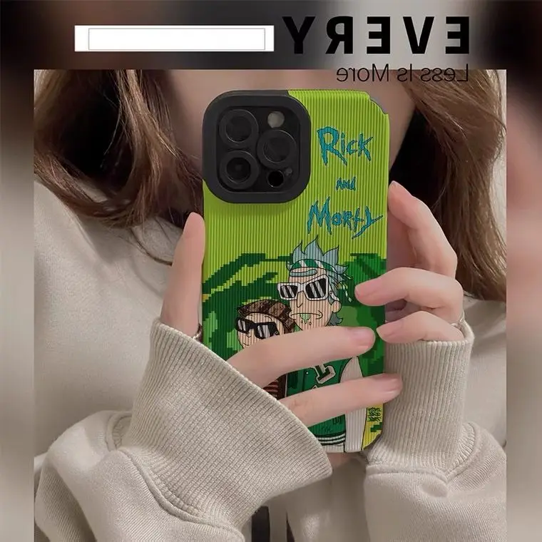 

3DX Chaopai Rick And Motti IPhone 11/12/13PROMAX Case IP XR/X/7/8PLUS Soft 14
