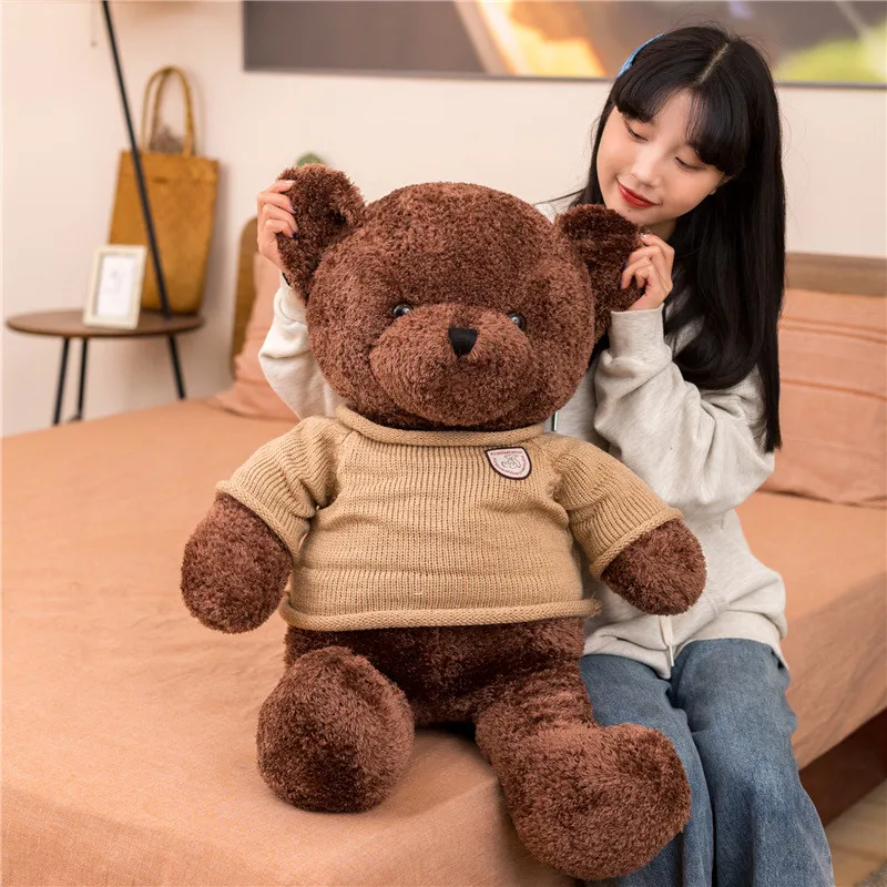 

Teddy Bear Doll Plush Toy Teddy Bear Doll cloth doll gift for girls holiday birthday gift for girls