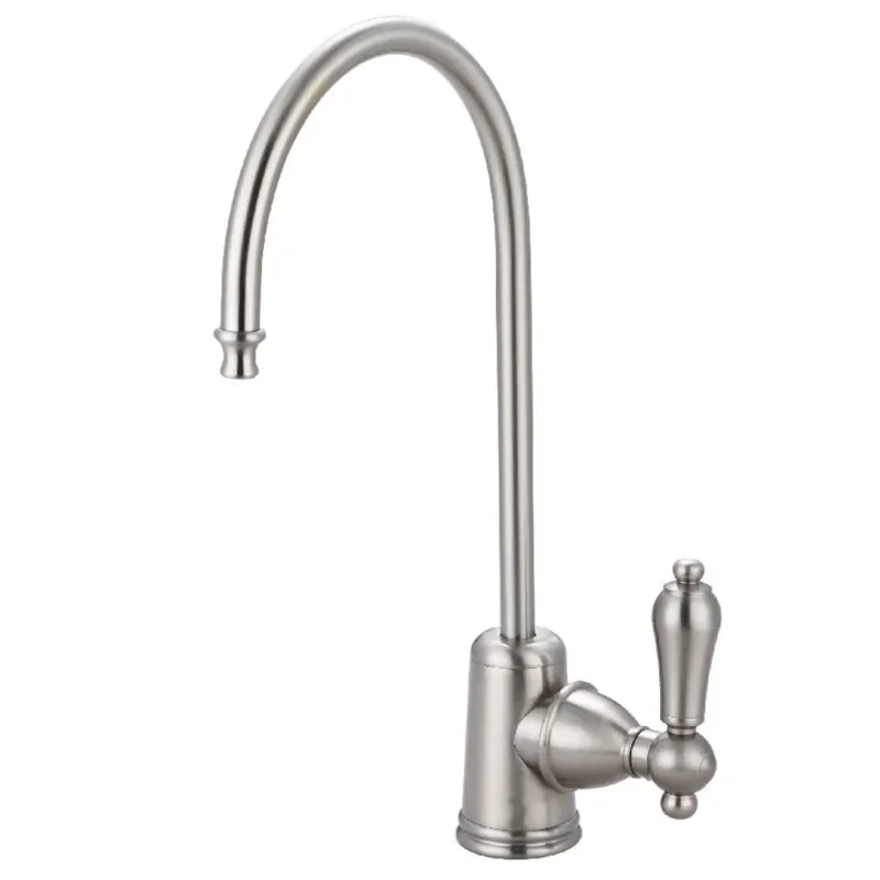 

Perfect Brushed Nickel Single Handle Water Filtration Restoration Kitchen & Bathroom Faucet
