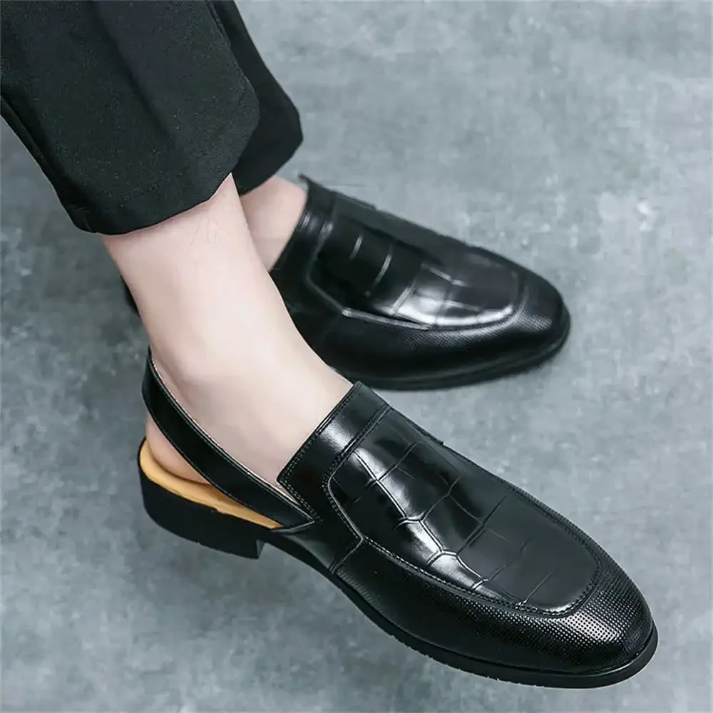 Сандалии для вождения на среднем каблуке пляжа леопардовые тапочки мужские