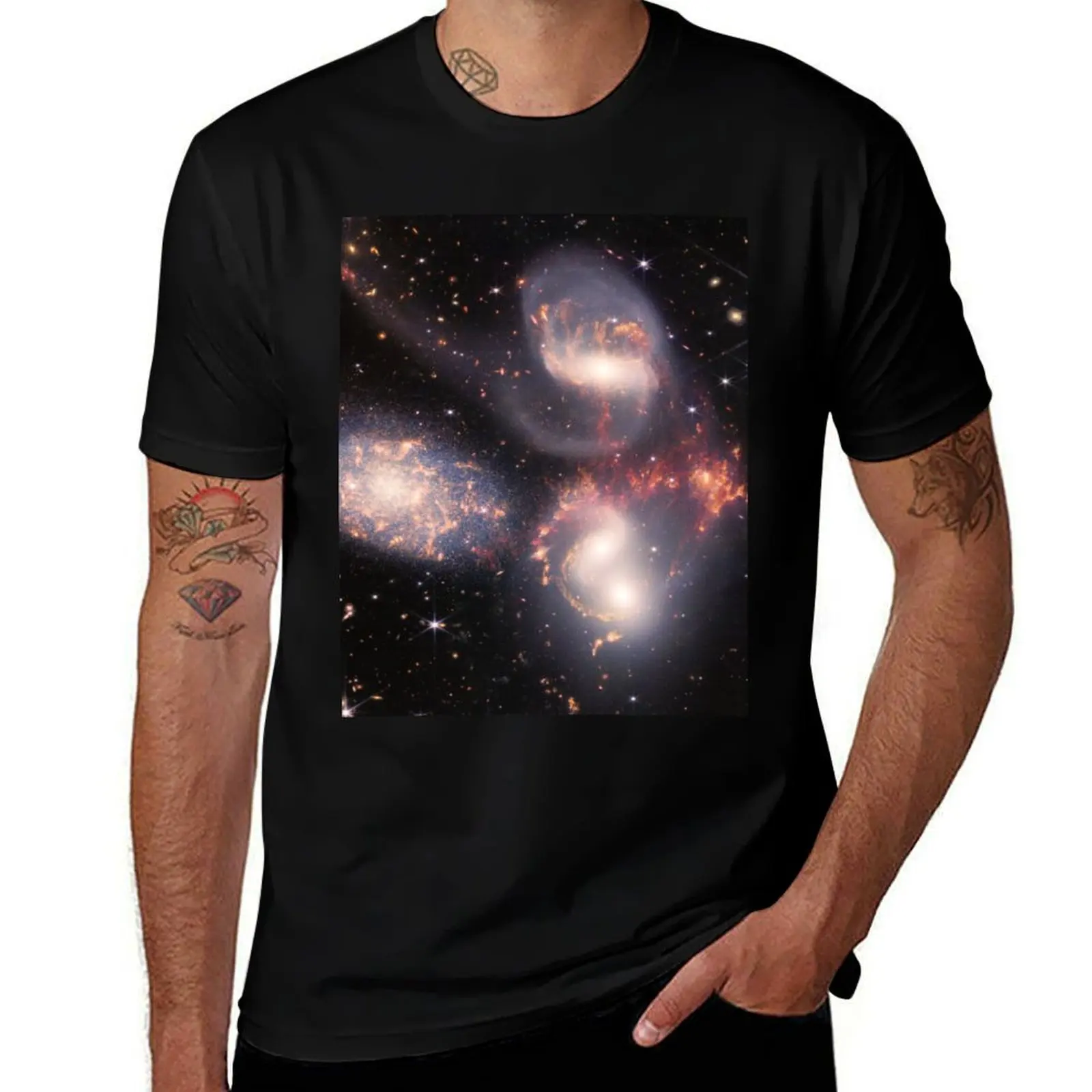 Фото Футболка Stephan’s Quintet с коротким рукавом для высоких и крупных людей №1