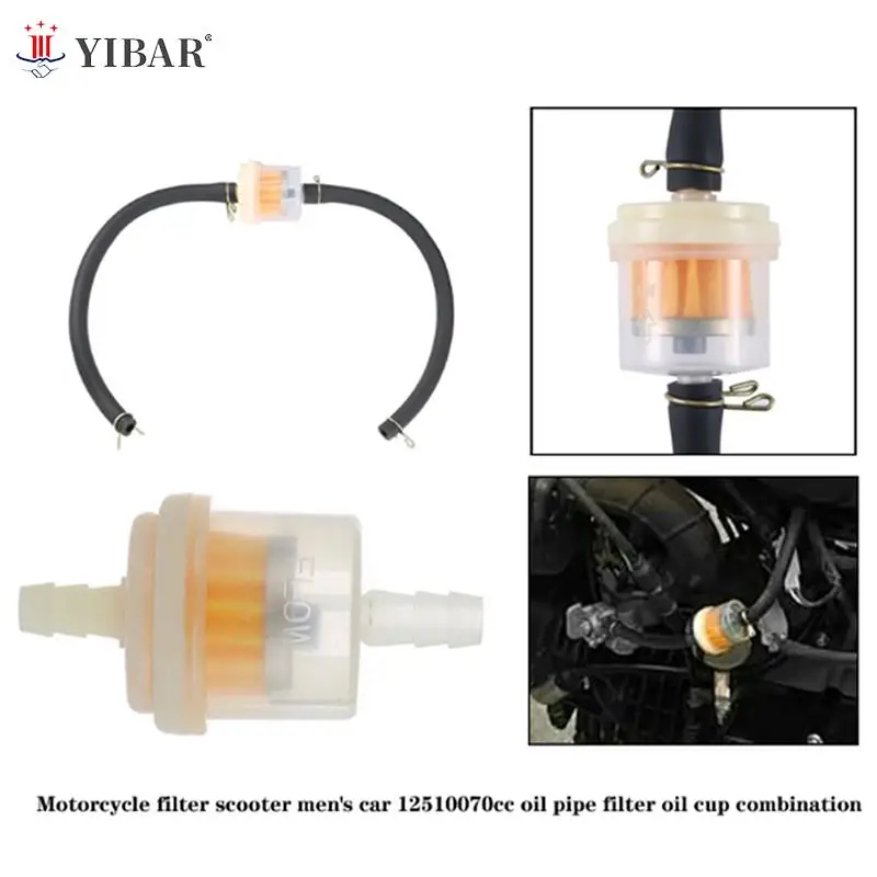 

Universal Magnet Gas Fuel Filter Gasoline Cleaner Petrol Pipe Hose Line for ATV Pit Dirt Bike Quad Scooter