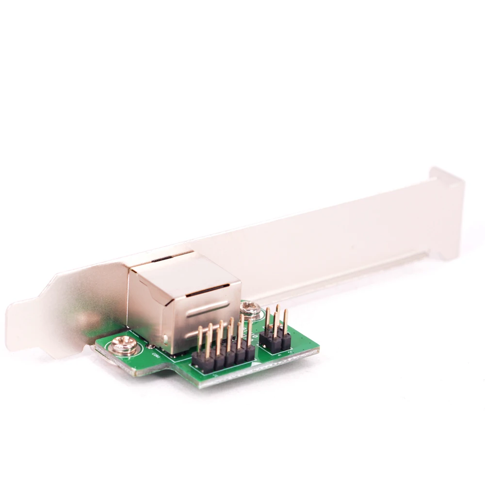 Сетевая карта Mini PCIe Gigabit Ethernet для адаптера порта ITX PCI-e к RJ45 10/100/1000 Base-T Сетевой