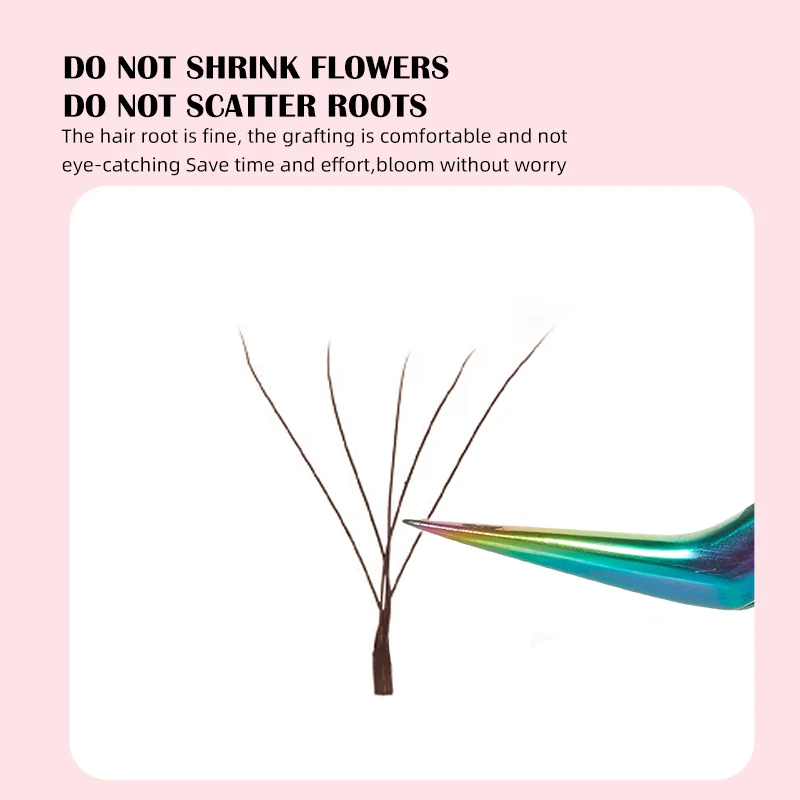 Накладные ресницы Yelix 5D W-образные