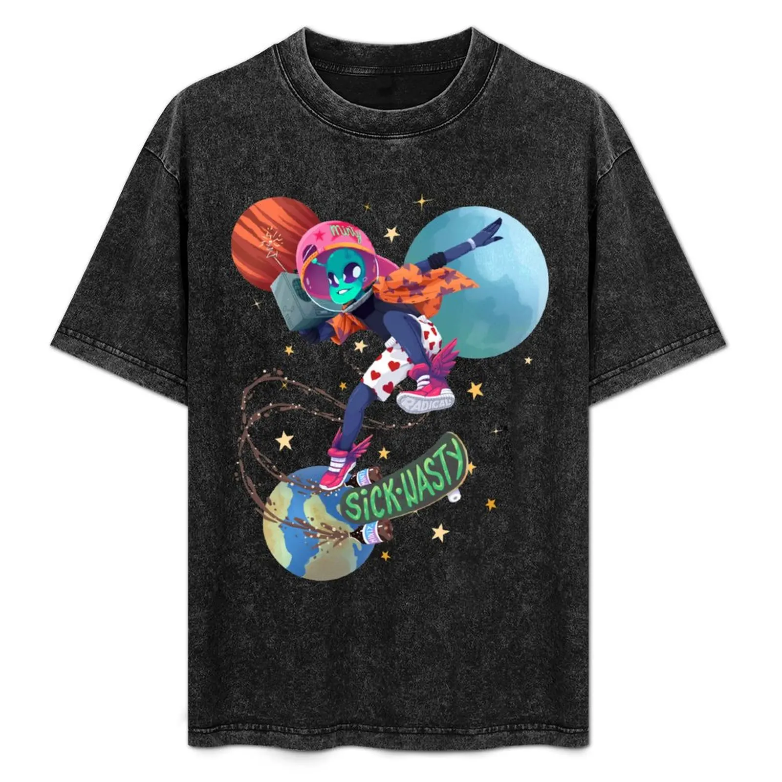 Мужская футболка с принтом в виде рэпера