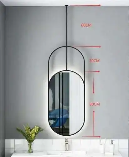 

Светодиодное овальное зеркало Lustra