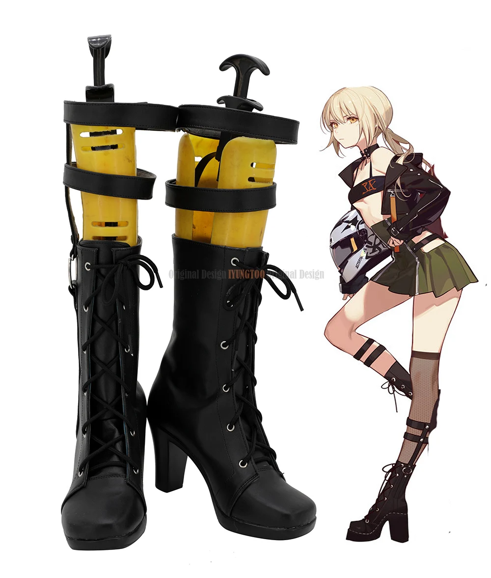 FGO Arturia обувь для косплея Fate Grand Order Arutoria Pendoragon Cosplay сапоги на высоком каблуке черная обувь на заказ FGO Arturia обувь для косплея Fate Grand Order Arutoria Pendoragon Cosplay сапоги на высоком каблуке черная обувь на заказ