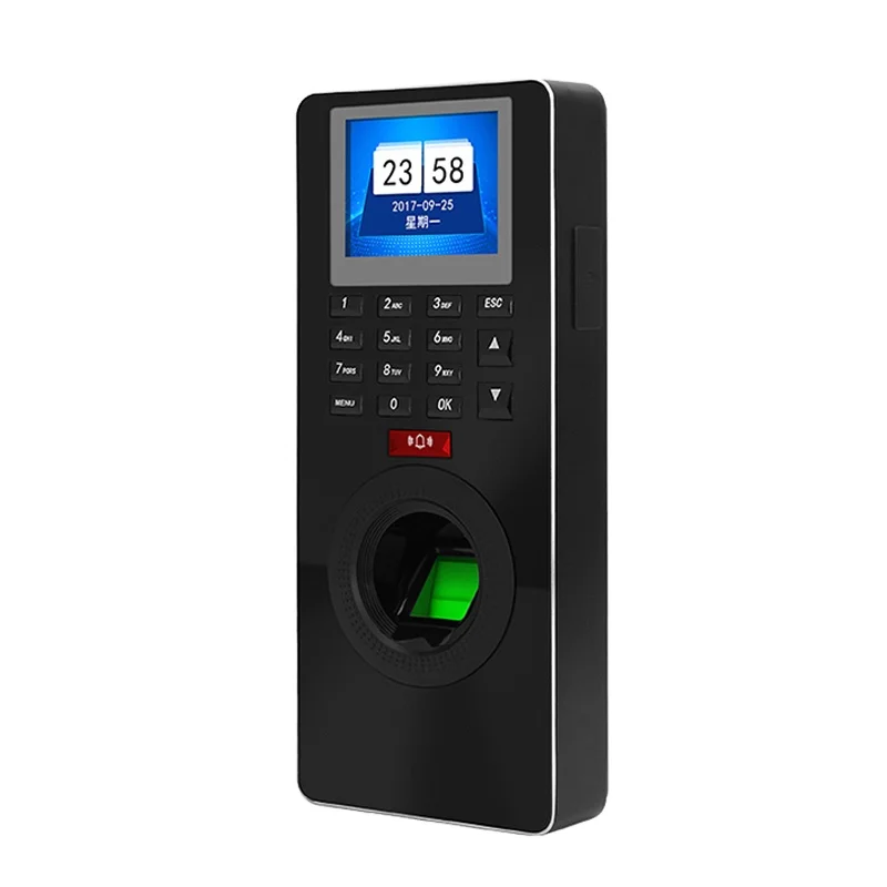 

Fingerprint Recognition Time Attendance Access Control System With Wireless Door Bell