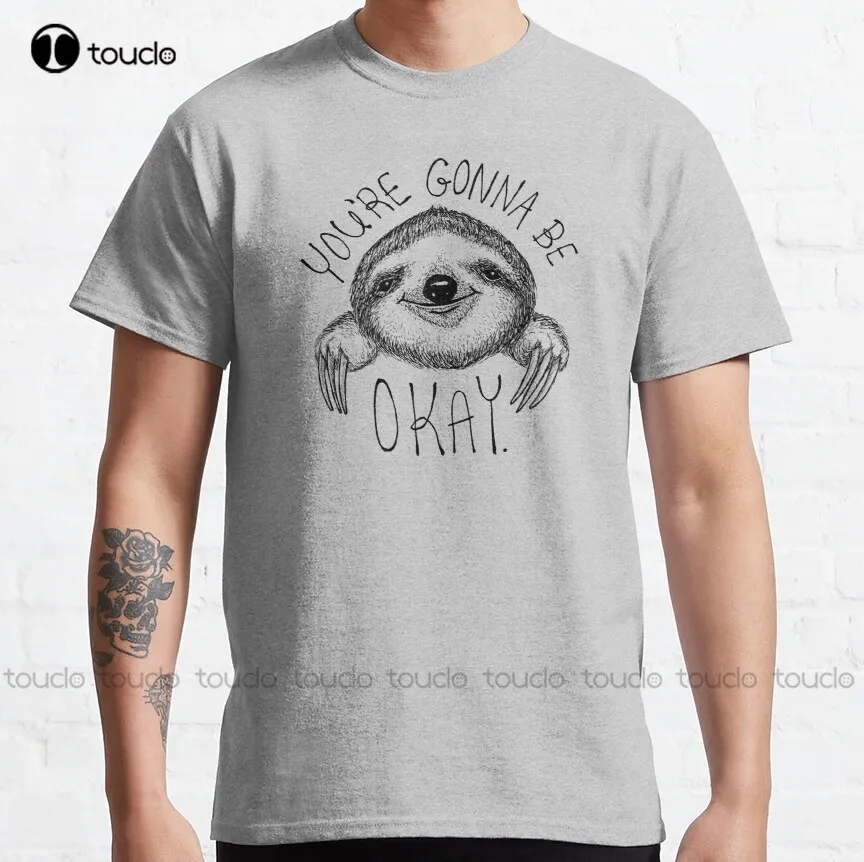 

Slothspiration Classic T-Shirt Men White Tshirt Custom Aldult Teen Unisex Digital Printing Tee Shirt Xs-5Xl Fashion Funny