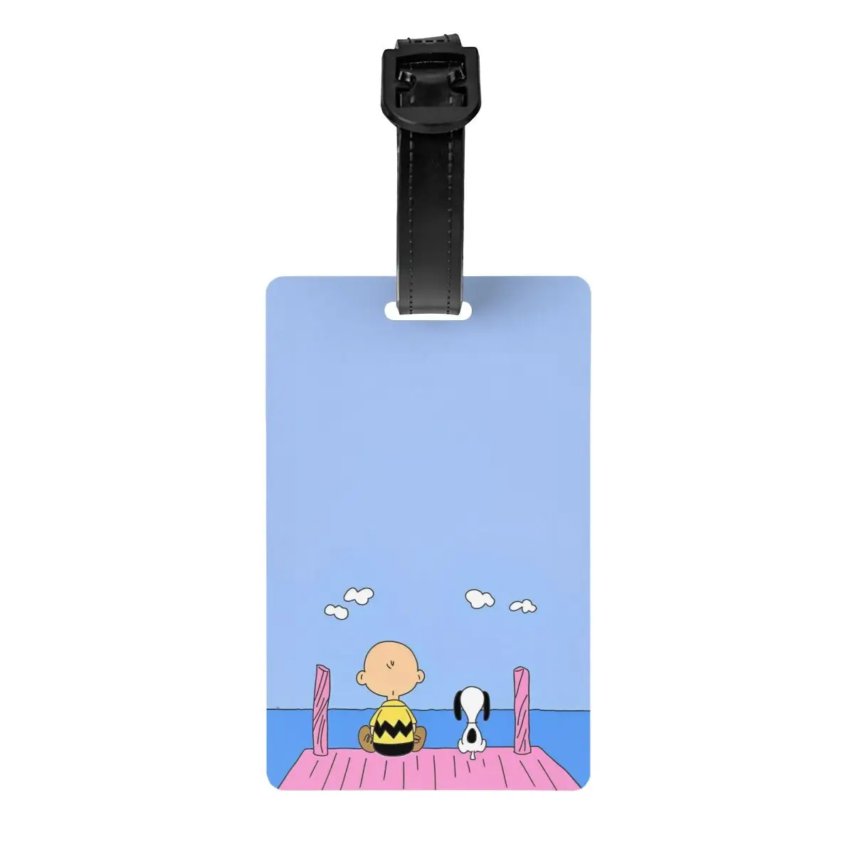 Багажная бирка с милым рисунком Снупи дорожные аксессуары портативная этикетка