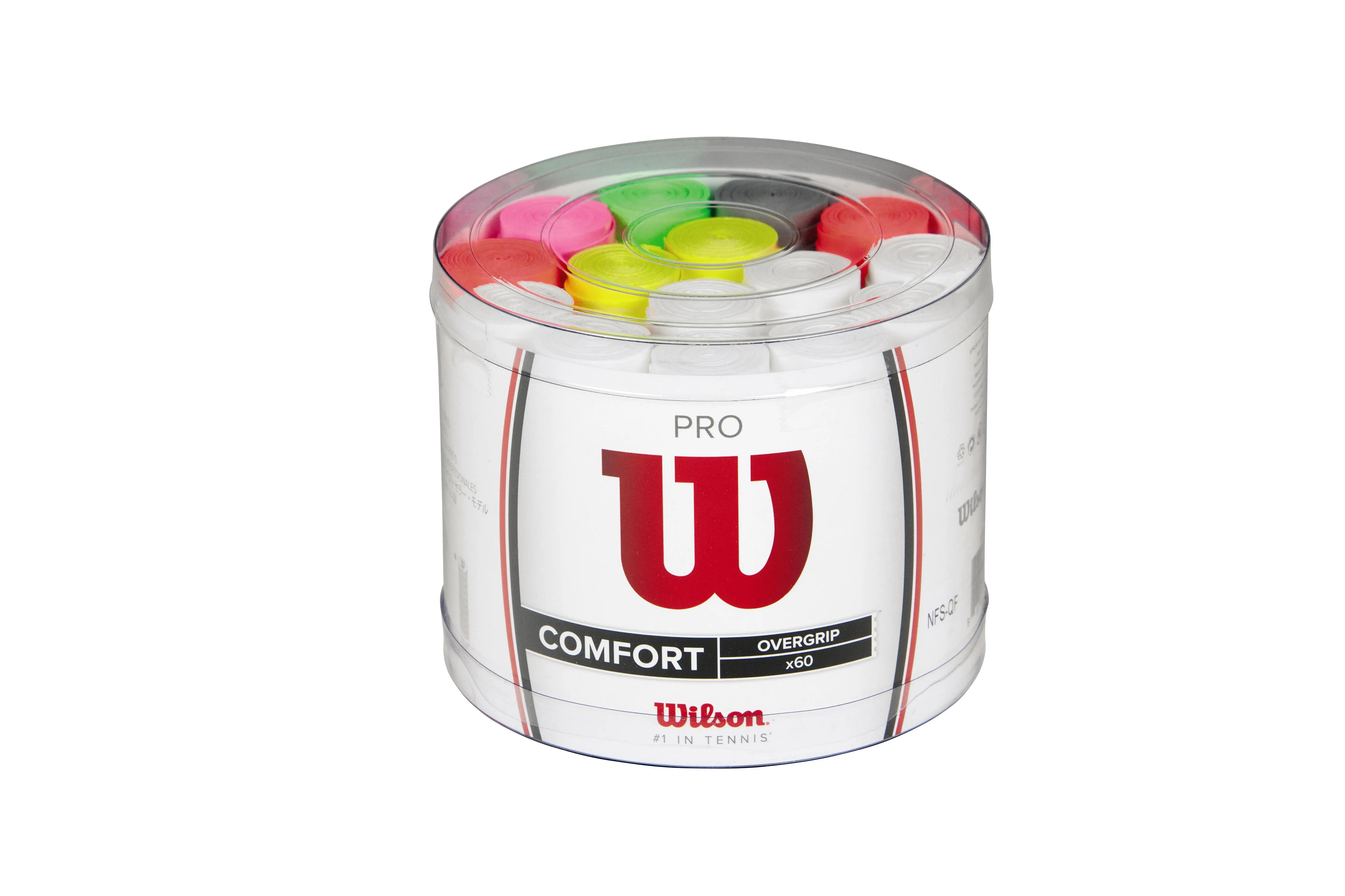 

Wilson Pro Tennis Racket Overgrip, Assorted Colors - 60 Ct. Bucket