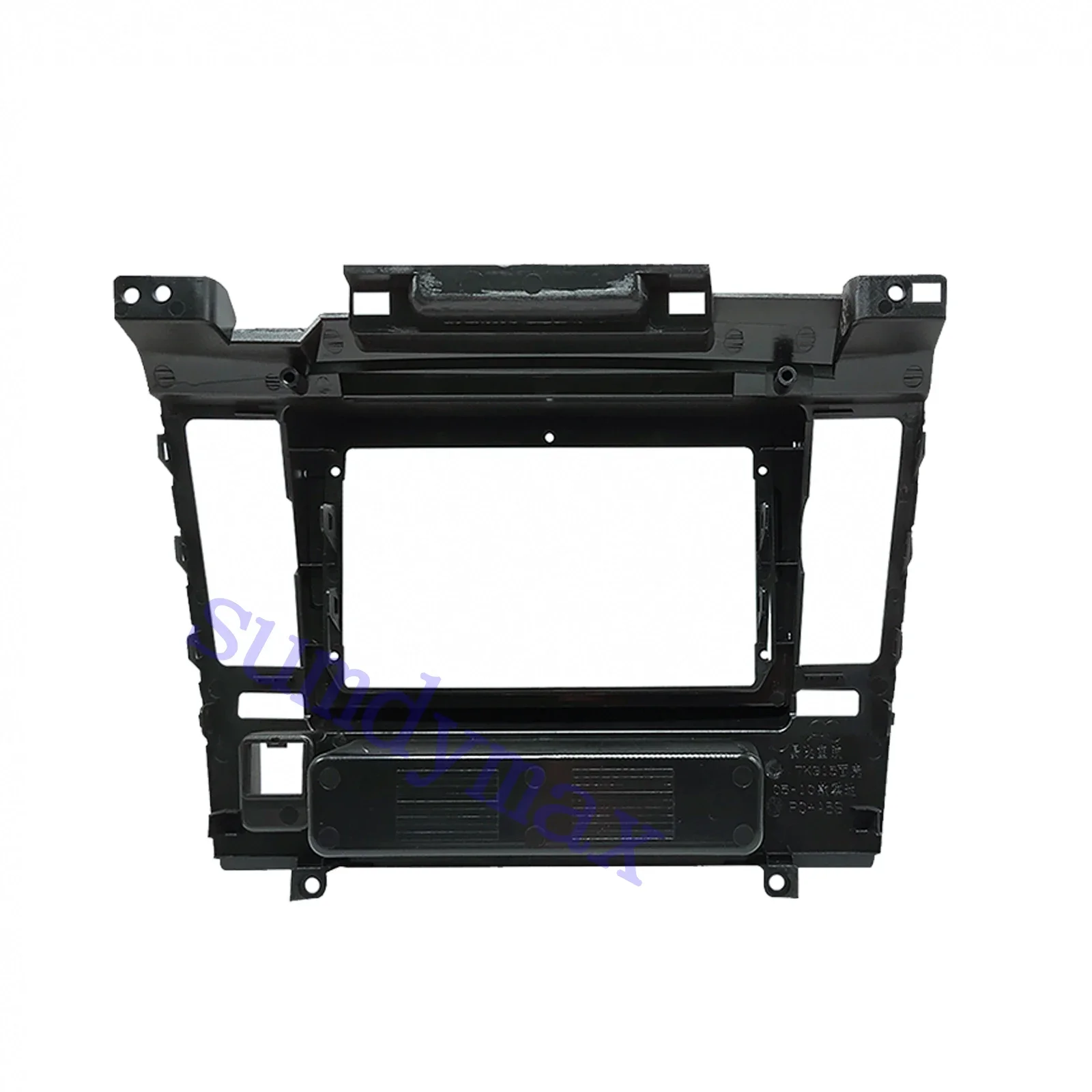 9-дюймовая 2-диночная рамка для автомобильного радиоприемника Nissan Tiida Latio 2005-2010