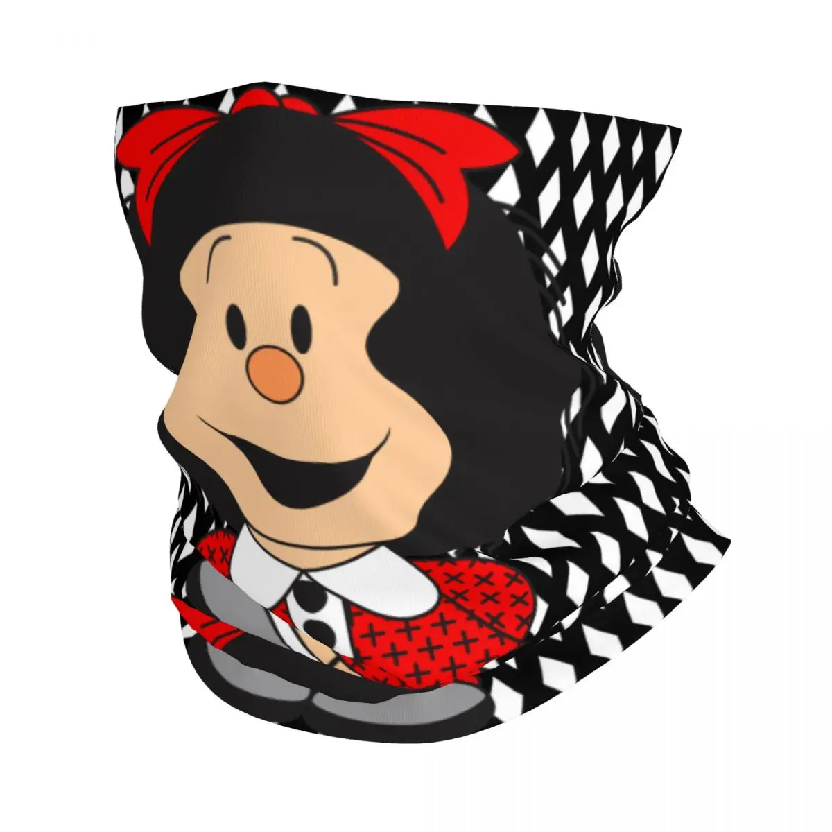 Пользовательские Ma nneas Quino Comics Аргентина мультфильм бандана шеи гетры