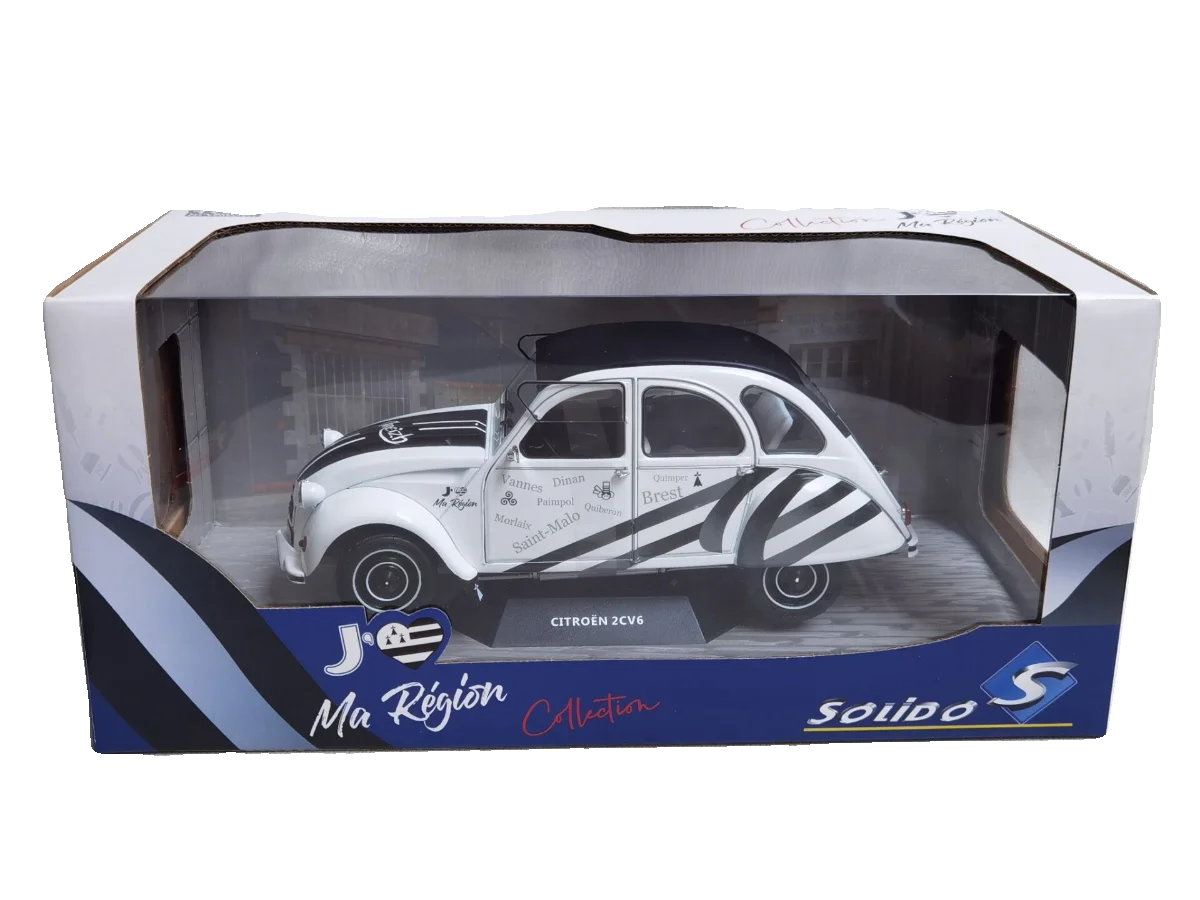 Литой под давлением SOLIDO S масштаб 1:18 CITROEN 2CV6 1982, модель автомобиля из сплава, Коллекционная игрушка, подарок, сувенир, украшение для дисплея (art.: 3920cf4e33d98) - 3920cf4e33d98