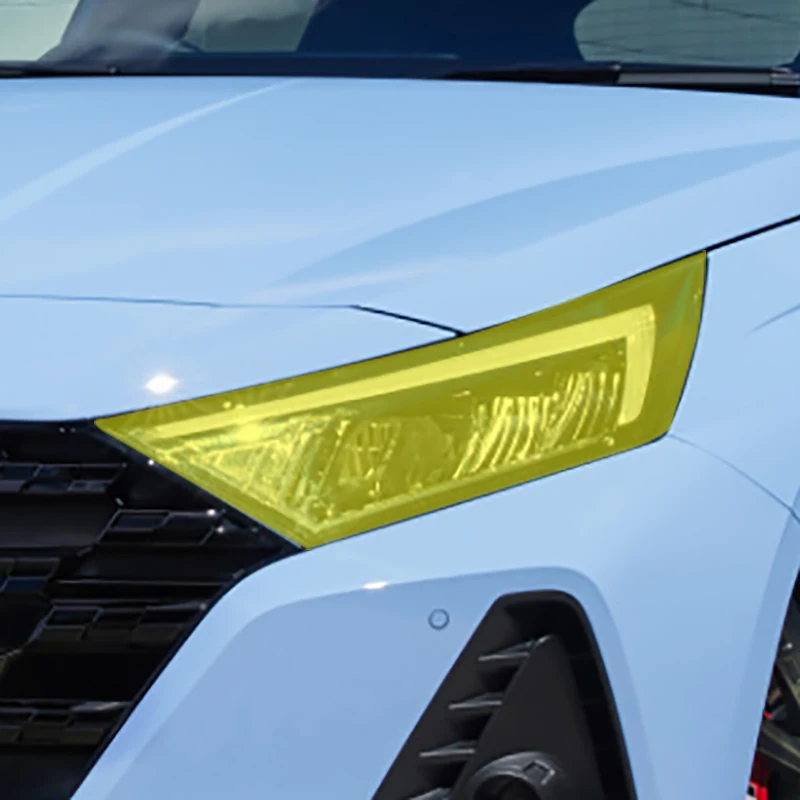 Для автомобильных фар Hyundai i20 2021 2022 из ТПУ защитная пленка против царапин Налобные