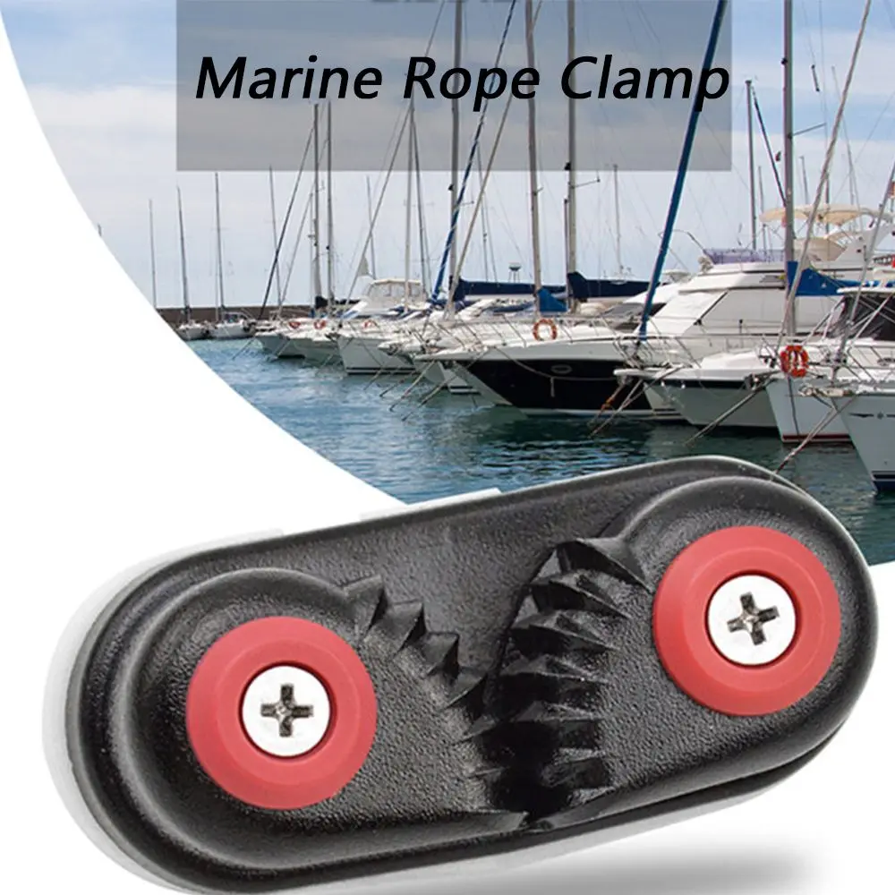 

Practical Canoe Outdoor Sports Fixator Fast Enter Cleat Cam Thimble Wire Rope Marine Rope Clamp Kayak Accessories