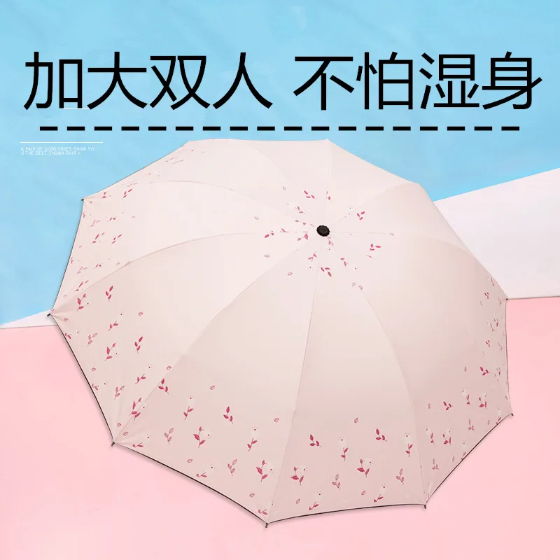 

Large Sunshade Umbrella Umbrella Folding Vinyl Umbrella with Sun Protection