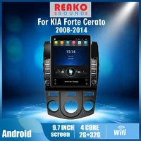 4g carplay autoradio for kia forte cerato 2008 2014 2 din 9 7 tesla screen car multimedia player gps navigator android