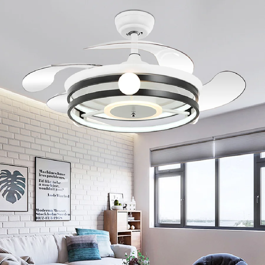 

Nordic bedroom decor led lights for room ceiling fan light lamp restaurant dining room ceiling fans with lights remote control