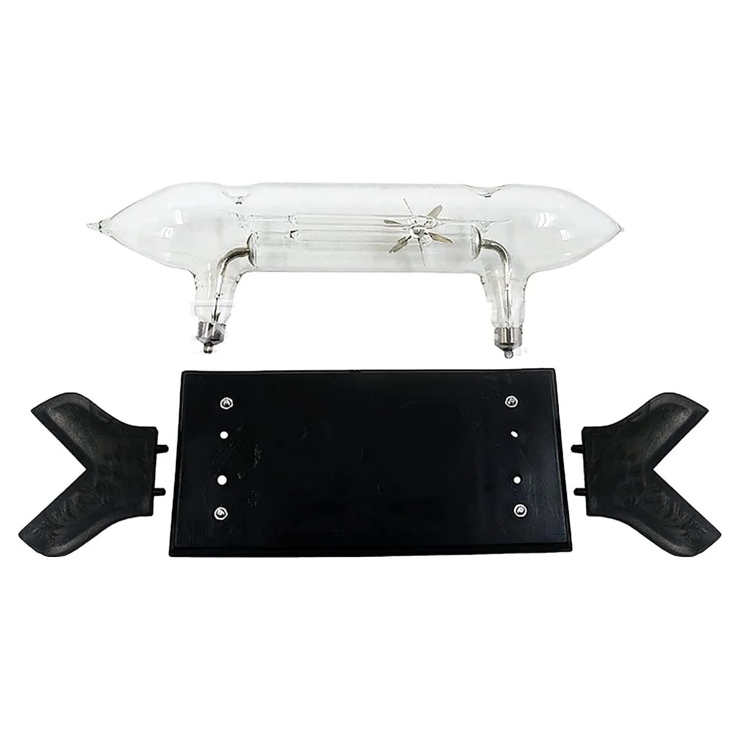 Катодная лучевая трубка показывает механический эффект экспериментное