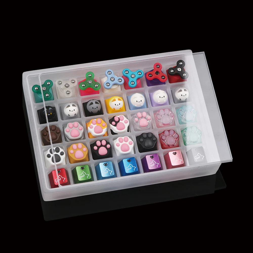 Акриловый контейнер для хранения ключей с 35 ячейками OEM Cherry DSA XDA SA профиль